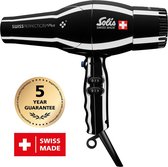 Bol.com Solis Swiss Perfection Plus 3801 Föhn - Haardroger met Smart Silencer - Zwart aanbieding