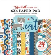 Echo Park I Love My Cat 6x6 Inch Paper Pad (LMC199023)