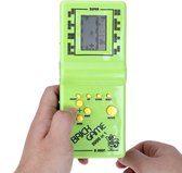BBEC Toys Klassieke Tetris Spel Brick Game Handheld LCD Electronic Game Retro Groen