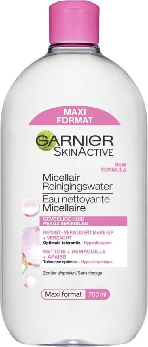 Garnier SkinActive Micellair Reinigingswater voor de Gevoelige Huid - 700 ml Maxi Format - Micellair Water
