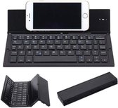 iPad toetsenbord + Smartphone toetsenbord | Bluetooth toetsenbord | ABS + Aluminium | 59 toetsen | Zwart | Universeel