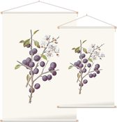 Sleedoorn (Blackthorn) - Foto op Textielposter - 90 x 135 cm
