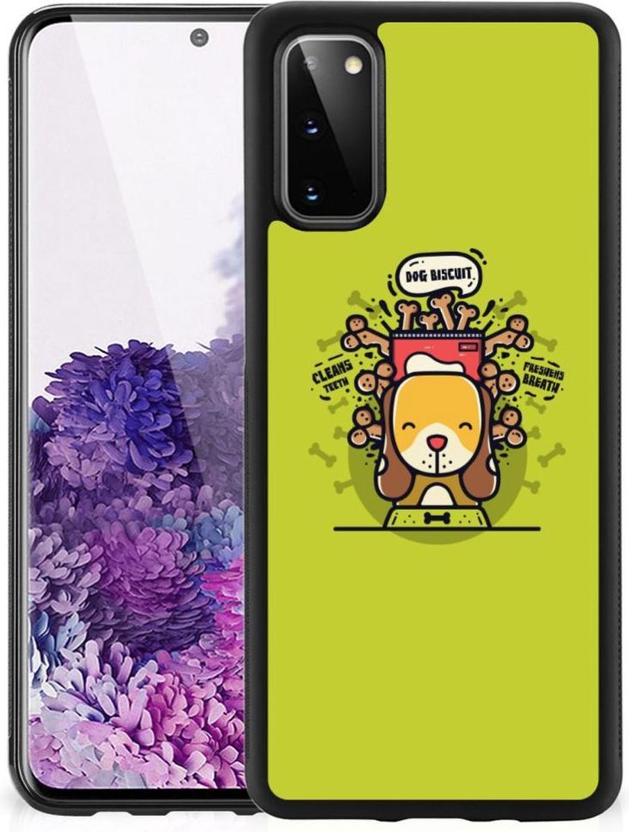 Samsung Galaxy S20 Bumper Hoesje Doggy Biscuit