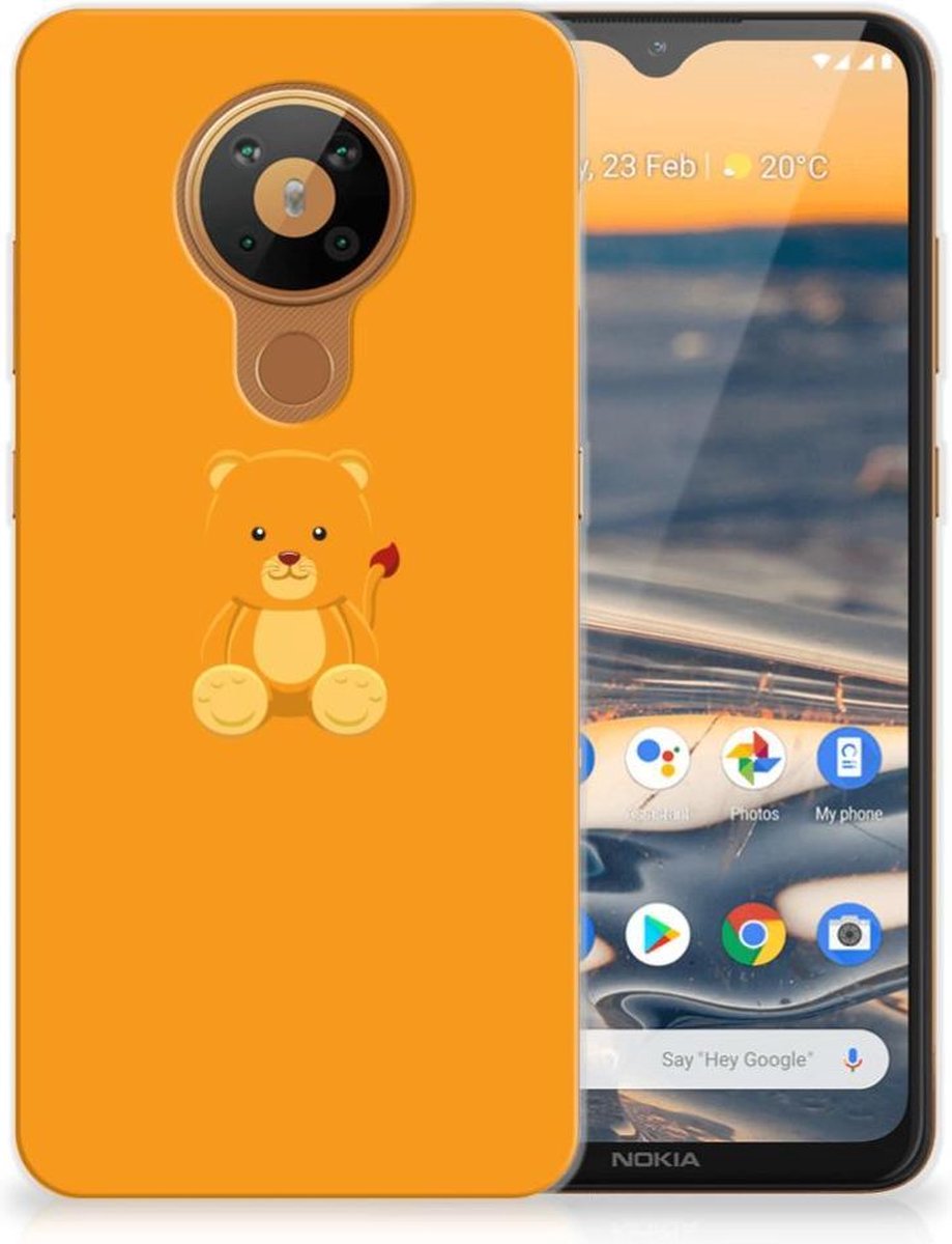 Nokia 5.3 Telefoonhoesje met Naam Baby Beer