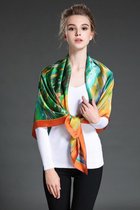 Hoge kwaliteit zijden sjaal