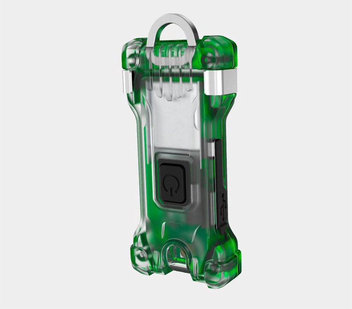 ArmyTek Zippy Green Sleutelboslamp werkt op een accu LED 200 lm 10 h 12 g