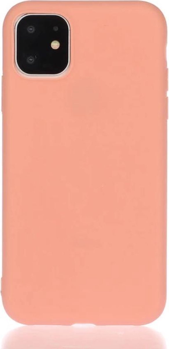 Telefoonhoesje geschikt voor Apple iPhone 8 | Back Cover | iPhone 7 | iPhone SE 2020 | Siliconen Hoesje | Oranje
