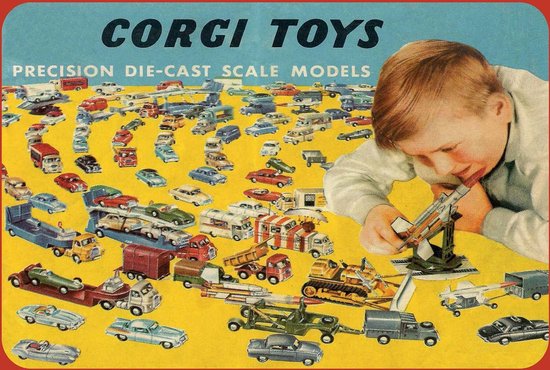 Assiette murale - Corgi Toys