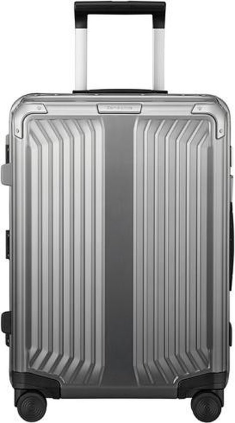 kofferbak NieuwZeeland In dienst nemen Samsonite Handbagage koffer Lite-Box AluHoogte > 55 cm - grijs | bol.com