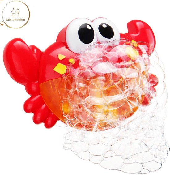 Jouet de bain - Crabe musical avec musique et bulles de savon - Joli cadeau  pour les