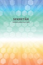 Sekret�r Terminplaner 2019 2020: Mein Planer von Juli bis Dezember 2020 in A5 Softcover - Perfekt f�r Schule, Studium oder Arbeit - Timer, To Do, Stud