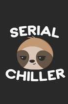 Serial Chiller: Blank Lined Journal - great for Notes, To Do List, Tracking (6 x 9 120 pages)
