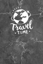 Travel Time: Travel Notebook Inserts With Graph Paper and Dotted Paper