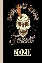 Hard Rock Music Festival 2020: Calendar for 2020 with 53 pages. One page per week to meet important dates or concert dates for your favorite music ba