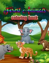 Forest Animals coloring book