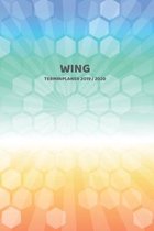 Wing Terminplaner 2019 2020: Mein Planer von Juli bis Dezember 2020 in A5 Softcover - Perfekt f�r Schule, Studium oder Arbeit - Timer, To Do, Stude