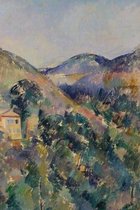 View of the Domaine Saint-Joseph by Paul Cezanne Field Journal Notebook, 50 pages/25 sheets, 4x6