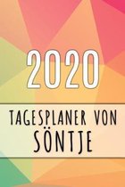 2020 Tagesplaner von S�ntje: Personalisierter Kalender f�r 2020 mit deinem Vornamen