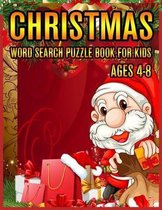 Christmas Word Search Puzzle Book For Kids Ages 4-8