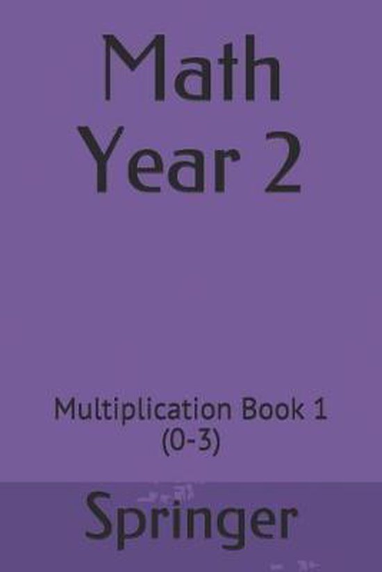 Math Year 2- Math Year 2 - cover