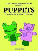 Coloring Book for 4-5 Year Olds (Puppets)