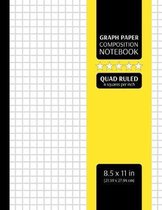 Graph Paper Composition Notebook
