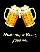 Homebrew Beer Journal: Beer Brewing Logbook and Recipe Journal