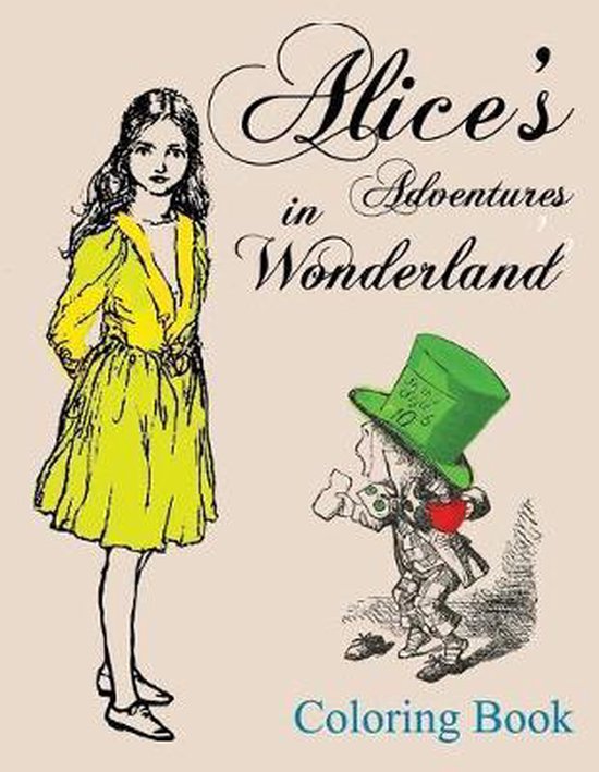 Alice's Adventures in Wonderland Coloring Book, Ceri Clark