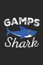 Gamps Shark: A Blank Lined Journal for Grandpas and Grandfathers Who Love to Write. Makes a Perfect Grandpa Gift If They Go By This