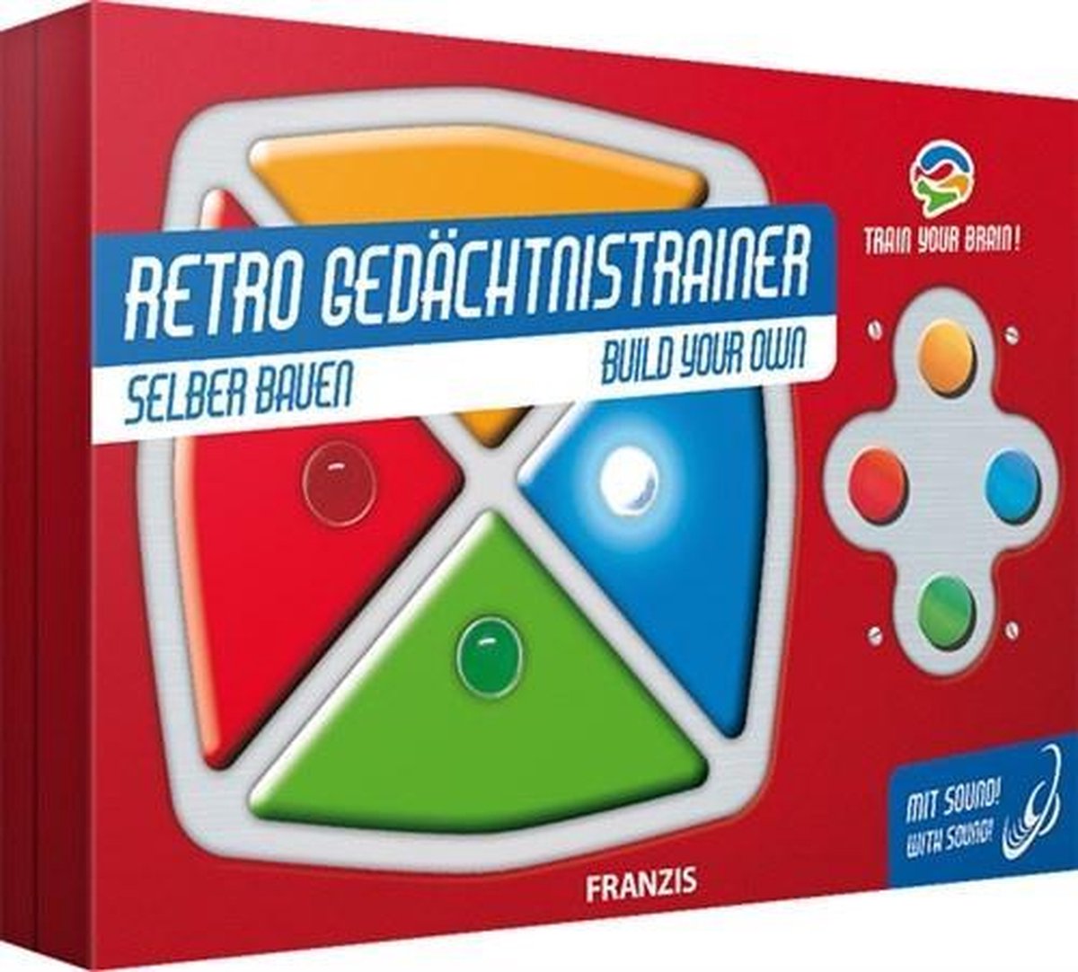 Franzis Geheugenspel Retro Junior 14,2 X 19,3 Cm 12-delig