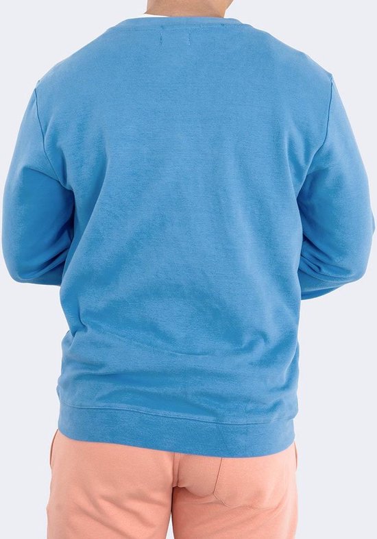Eubi Sweater Flamingo - Blauwe Premium Trui - Supersoft - Herenmaat S -  Unisex | bol.com