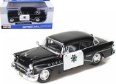 MAISTO BUICK CENTURY POLICE 1955 1:24 - Modelauto - Schaalmodel - Miniatuurauto