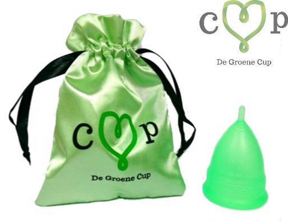 De Groene Cup Herbruikbare Menstruatiecup Voor Een Lage Baarmoedermond Low Cervix Bol Com