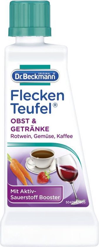 Dr. Beckmann Vlekkenduivel - vlekkenverwijderaar voor fruit & dranken - 50 ml