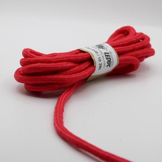 3 METER gekleurd nylon touw/koord, dikte 10mm, kleur ROOD 10 | bol.com