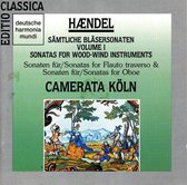 Haendel - Sämtliche Bläser Sonaten Vol 1 -Camarata Köln