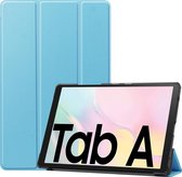 Case2go - Tablet Hoes voor de Samsung Galaxy Tab A7 (2020) - Tri-Fold Book Case - Licht Blauw
