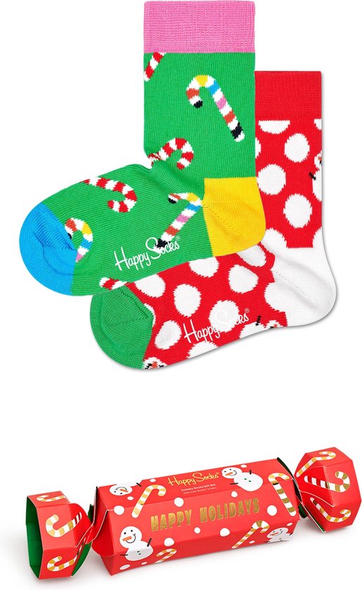 Happy Socks Kids Holiday Socks Giftbox - Maat 2-3Y