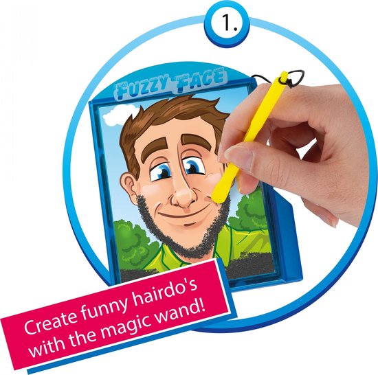 Toitoys Tekenbord Fuzzy Face Junior Magneet Kids Funny