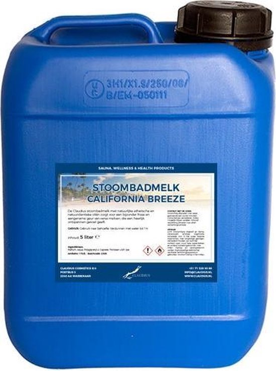 Stoombadmelk California Breeze 5 liter