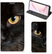 Beschermhoesje Geschikt voor Samsung Galaxy Note 10 Lite Telefoonhoesje Zwarte Kat