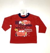 Disney Cars babyshirt rood maat 68 (6maanden)