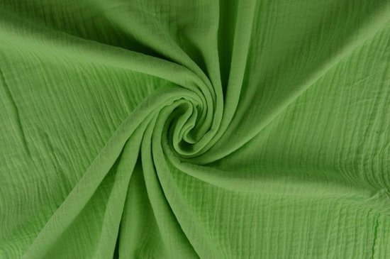 Hydrofiel stof / Mousseline stof / Mint groen / 10 meter | bol.com