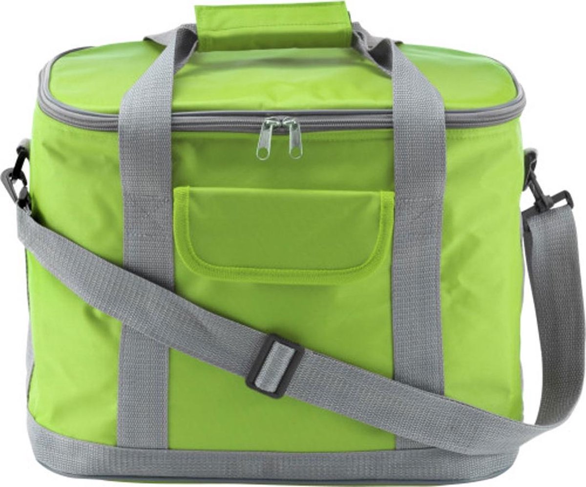 Groene thermotas voor 20 blikjes of 8 flessen - 21L