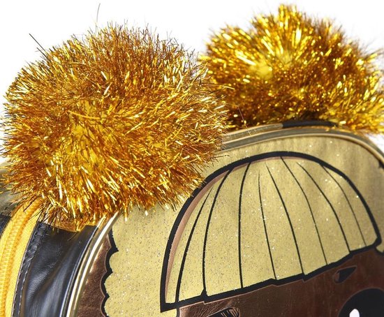 LOL Surprise - Rugzak meisje - Rugtas kinderen - Goud - Hoogte 31cm