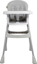 Topmark Jess - chaise haute - gris argent