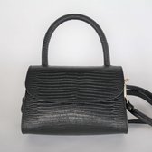 Kosmeoo Bags Dames Crossbodytas Leer Zwart