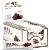 Nupo One Meal maaltijdrepen (24 stuks) - Chocolade - Snel afvallen doe je met Nupo maaltijdrepen