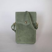 Kosmeoo Bags Dames Crossbodytas Suède Groen