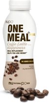 Nupo One Meal maaltijdshake (12 stuks) - Caffe Latte - Vervang je hoofdmaaltijd door deze maaltijdshake
